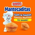 thumbnail image 4 of Bimbo Mantecaditas Vanilla Muffins, Bite Size, 20 pk with bowl by OMA, 4 of 5