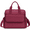 Red, variant on GPED Diaper Bag Tote, Large Capacity Baby Diaper Bag with 3 Insulated Pockets,Lightweight Travel Diaper Tote for Mom Dad, Double-Layer Work Bag for Breastfeeding Mom, Shoulder Mommy Bag, Unisex(Pink)