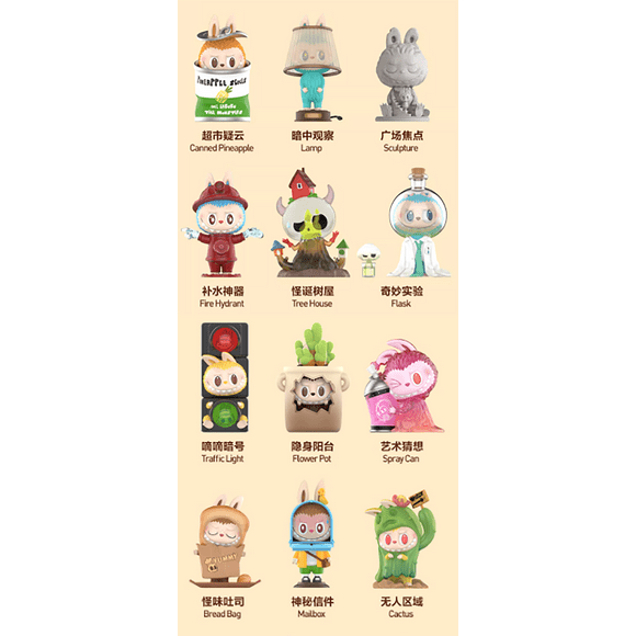 POP MART THE MONSTERS Series Blind Box Surprise Mystery Box Anime Toys Gift for Girls