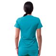 thumbnail image 2 of Adar Pro Scrubs For Women - Tailored Peplum Scrub Top, 2 of 6