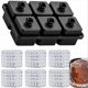 thumbnail image 4 of Trays Round Silicone Tray Ice Mold Easy Release Ice Ball Maker, 4 of 5