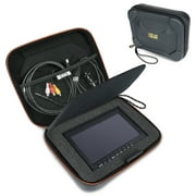 USA GEAR Camera Monitor Case - Portable Monitor Case with Foam Interior, Water Resistant Exterior