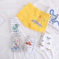 thumbnail image 5 of Chenyin 4PCS Toddler Kids Boys Boxer Underwear Cotton Boxer Briefs Breathable Four Corners Shorts Boys Cartoon Print Underpants for Youth 2-18 years, 5 of 9