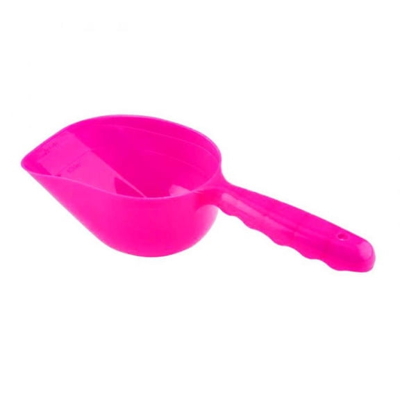 Plastic Pet Dog Cat Bird Rabbit Dry Food Spoon Scoops Shovel 1pcs Feeder