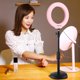 thumbnail image 3 of Luz de Relleno LED CUTICAT 6.2'' 16cm RGBW Regulable USB 10 Modos 8 Colores, 3 of 8