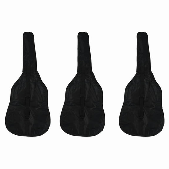 3 x Guitar Bag-Black