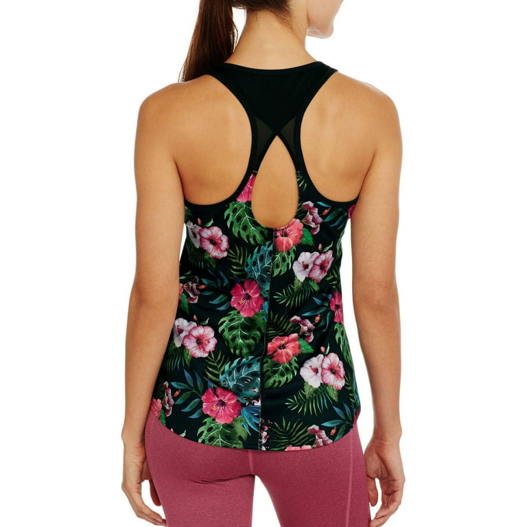 DANSKIN NOW セミフィットタンクトップ XL/XG ブラック Amazon.com: Danskin Women's 2-Pack Airbrush Active Tank Top (US