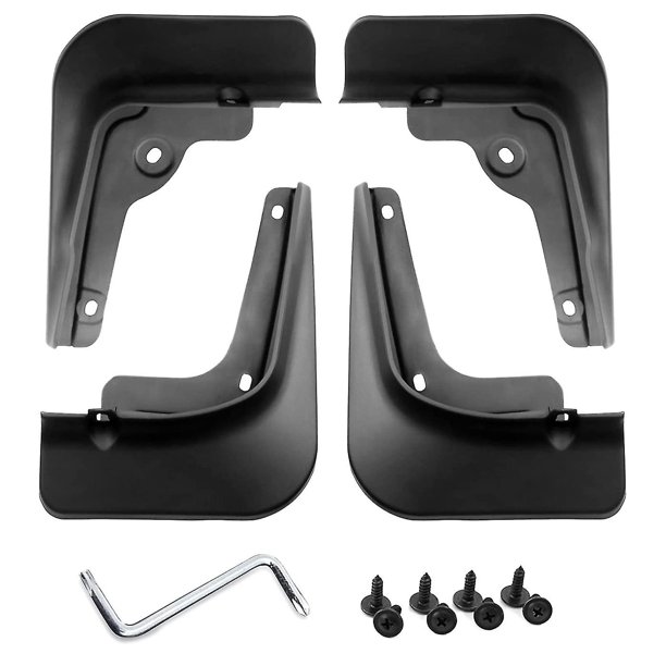 Guardabarros trasero delantero Flaps Splash Guards No es necesario taladrar para la versión Nx4 2021 2022 Eu
