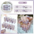 thumbnail image 1 of Ensemble de 24 Pcs de Faux Ongles Stylés - Conception Durable Qui Fait Gagner du Temps, 1 of 7