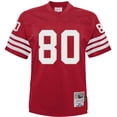 thumbnail image 2 of Infant Mitchell & Ness Jerry Rice Scarlet San Francisco 49ers 1990 Retired Legacy Jersey, 2 of 3