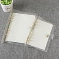 thumbnail image 2 of Binder Notebook Shell Binder Cover Scrapbook PVC Cover Refillable Planner Binder Cover A5, 2 of 9