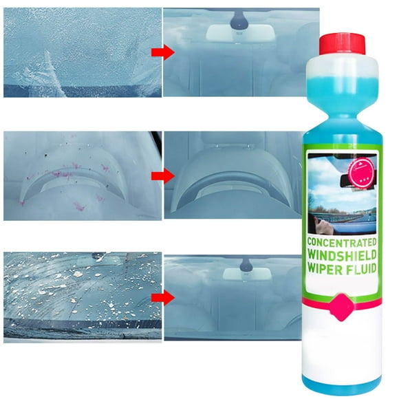 Liquidation! JMYHOAM Gadgets de Nettoyage 270 ml Liquide d'Essuie-glace Concentré pour Pare-Brise Fournitures de Nettoyage