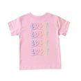 thumbnail image 4 of DeHolifer Girls T Shirts Casual Short Sleeve Kids Soft Heart Printed Tunic Tops Loose Summer Tees Blouses Pink,110, 4 of 5