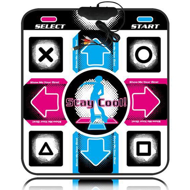 Dance Pad Equipment Revolution Dancing Step Dancing Mat Usb-Pc Slimming Family Game PVC With USB Non-Slip Dancer Blanket