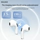 thumbnail image 3 of Auriculares intraurales Bluetooth Lenovo-Erazer HT38 con funda de carga, 3 of 4