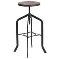 thumbnail image 1 of 30'' Barstool with Swivel Lift Wood Seat, 1 of 3