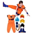 thumbnail image 2 of Dragon Ball Anime Costume Son Goku Gui Cosplay Clothing Children'S Day Halloween All Saints' Day Performance Outfit Adult Cute, 2 of 5