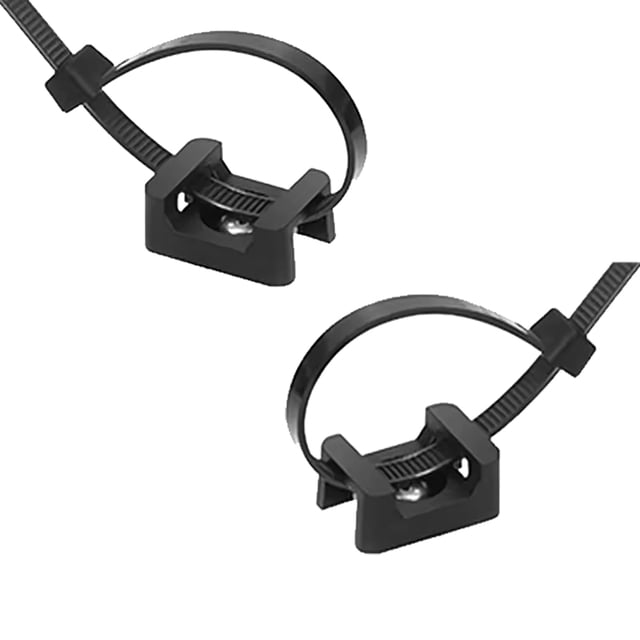 Sujetador Organizador Para Cable 23x16mm 1 Tornillo, 50 Piezas