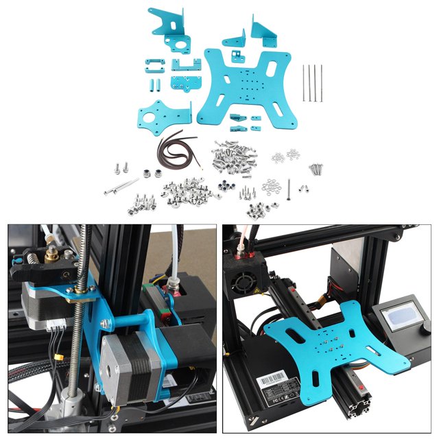 Impresora 3D extrra de Doble BLV de actualización que incluye correas X/Y tornillos de para Ender shamjiam Extrusora de doble controlador