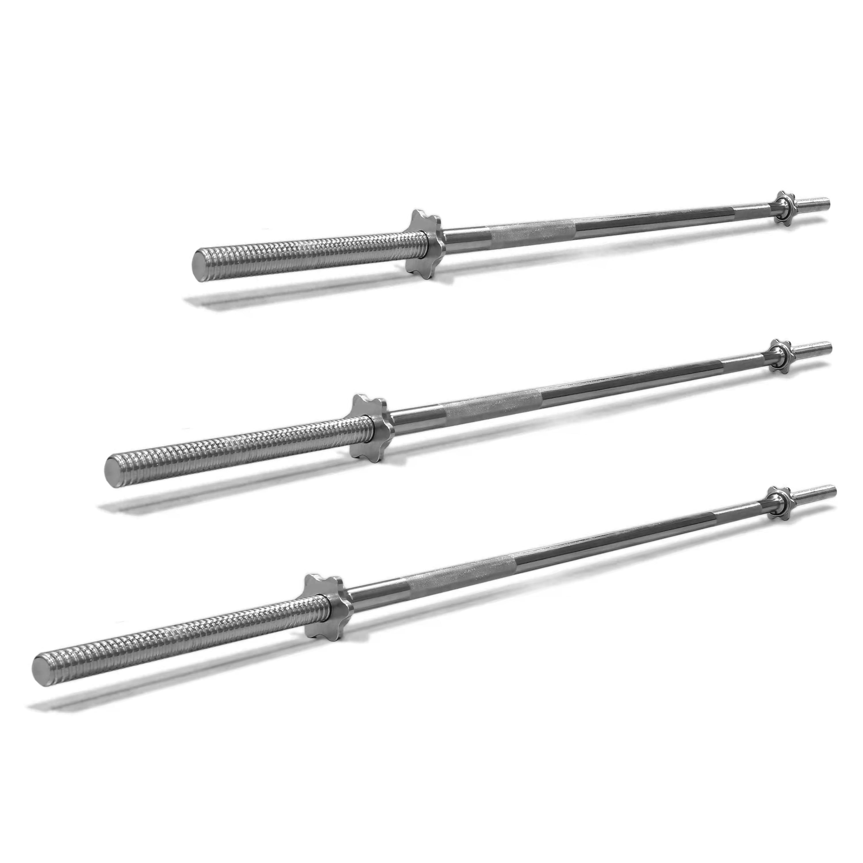 XPRT Fitness Standard Weightlifting Barbell Bar 5 FT, Rated 350 lbs