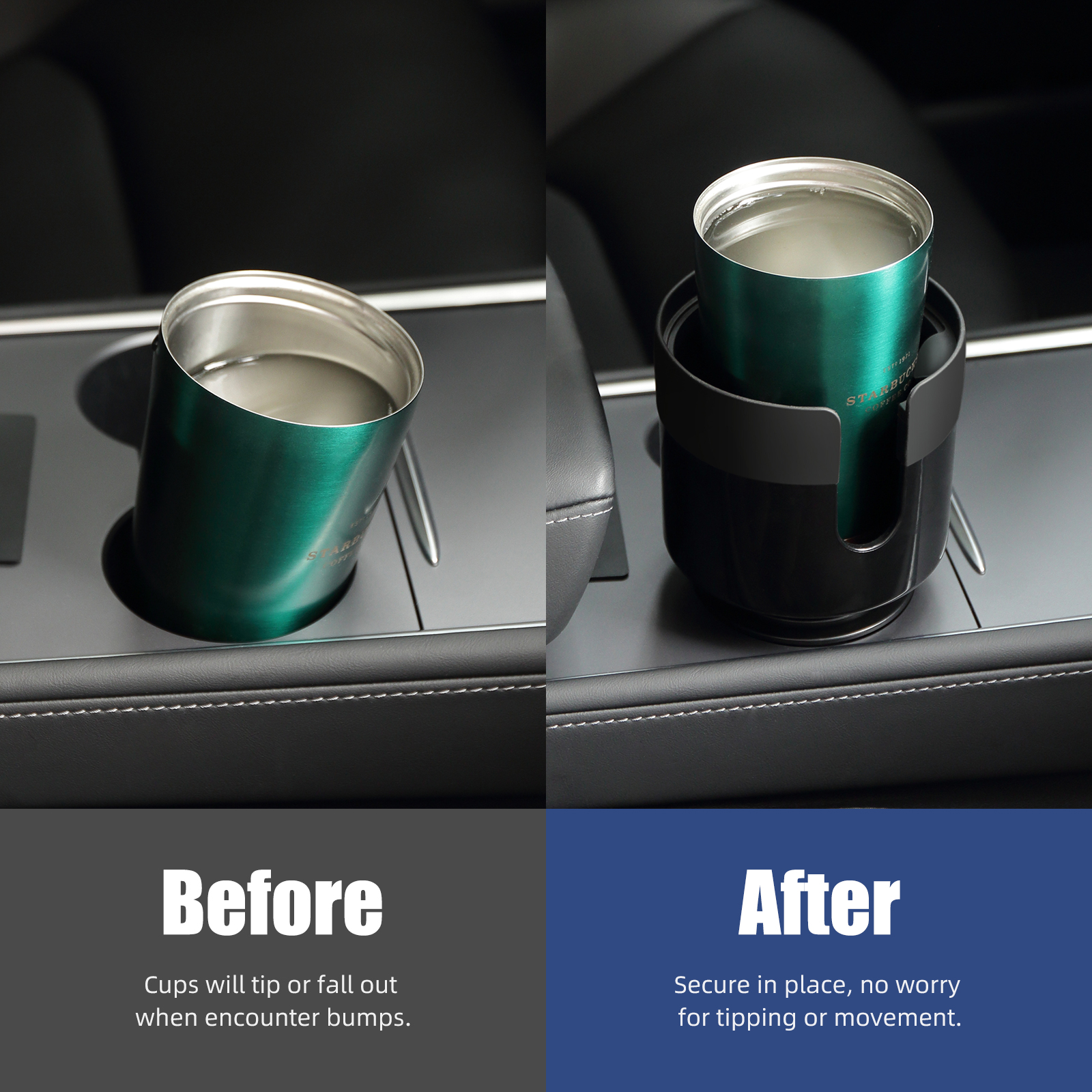 TYKOR Cup Holder Expander for Large Bottles photo 5