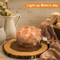 thumbnail image 2 of Himalayan Salt Lamp, Pink Rock Large Crystal Natural Himilian Gift Night Light (ETL Certified) Touch Dimmer, 8.5lbs, 2 of 9