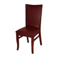 thumbnail image 1 of Transemion Easy To Assemble Chair Covers Instantly Transform Dining Area Fashionable Wine red stripes, 1 of 6