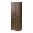 thumbnail image 6 of (3 pack) Mainstays 72" 4-Door Storage Cabinet, Walnut, 6 of 15