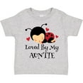 thumbnail image 3 of Inktastic Loved by My Auntie Ladybug Boys or Girls Toddler T-Shirt, 3 of 5