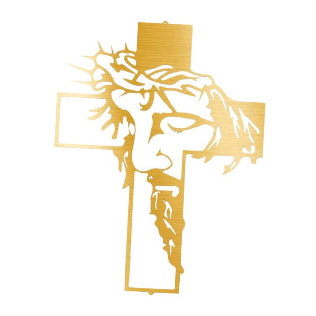 Estatua de Cristo resucitado, escultura de pared, colección de figuras de Jesús, adorno de fondo, decoración colgante para dormitorio, capilla, sala d Oro