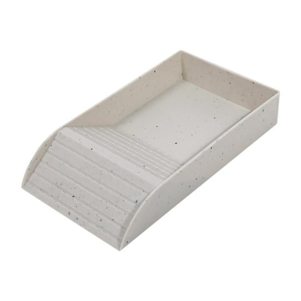 Piscina de baño para es con rampa, plato de comida para tortuga, hámster Granito L