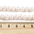 thumbnail image 5 of Natural Cultured Freshwater Pearl Beads Strands Potato PapayaWhip 6~7mm Hole: 0.6mm about 29pcs/strand 6.69 inch(17cm), 5 of 5