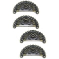 thumbnail image 6 of FRCOLOR 4 pcs Dresser Handle Cabinet Door Pull Wardrobe Handle Knob Pull Supply, 6 of 8