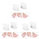 thumbnail image 1 of 1 Par Separadores Dedos Silicona Superpuestos Divisor Corrector Hallux (S), 1 of 9