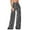 Grey, variant on Women's High Waisted Glitter Sequin Flared Pants Stretchy Comfortable Casual Fashion Wear