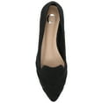 thumbnail image 6 of Journee Womens Mindee Slip On Pointed Toe Loafer Dress Flats, Widths Available, 6 of 10
