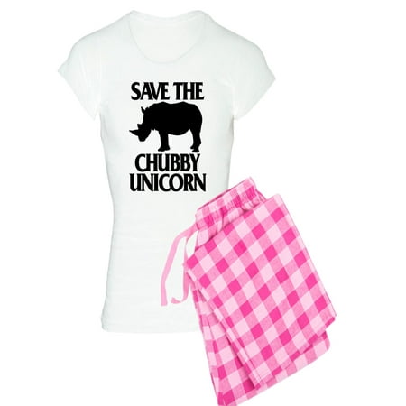 

CafePress - Save The Chubby Unicorn - Women s Light Pajamas
