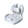 thumbnail image 2 of Cojín de asiento, almohada de apoyo lumbar, funda lavable, cómodo y suave cojín para silla Gris, 2 of 9