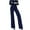 Navy-06, variant on REALiKUN Womens Dressy Casual Work Pants Bootcut Yoga Pants Pull On Business Trousers Ladies High Waisted Slim Fit Pants
