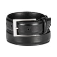 thumbnail image 3 of ALFANI Mens Black Embossed Faux Leather Casual Belt 42\44, 3 of 3