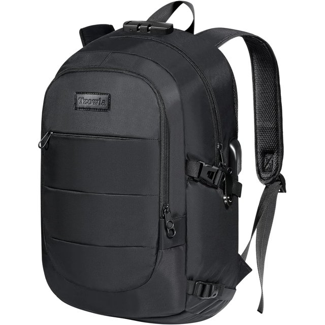 Mochila antirrobo para portátil Tzowla 40L con puerto de carga USB