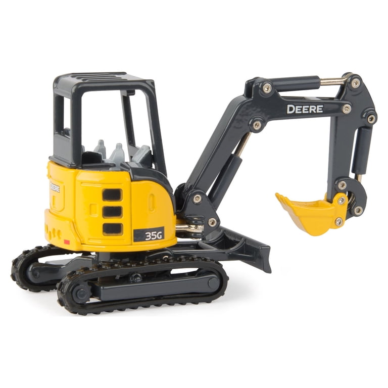 John Deere 35G ミニショベル ミニカー　専用 John Deere 1:50 Scale 35G Excavator - Walmart.com