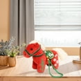 thumbnail image 2 of Ongmies Horse Christmas Ornaments, Cute Doll Figurine - Adorable Plush Stuffed Animal Toy Perfect For Bedroom Decor, Christmas Decorations Indoor, 2 of 9