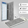thumbnail image 4 of Funda de chequera CoBak de piel de primera calidad con bloqueo RFID, 4 of 7