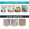thumbnail image 6 of Hexagon Wood Grain Peel and Stick Wall Tiles, 10 PCS Self-Adhesive PVC Vinyl Backsplash Tiles, Waterproof Removable Hex Tile Stickers for Kitchen Bathroom Living Room, 7.87x9.06 inch, 6 of 7
