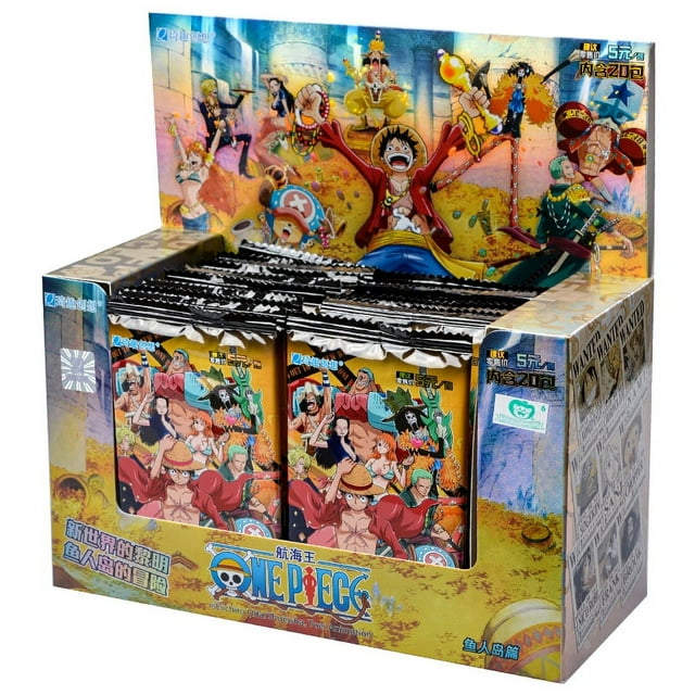 Genuine Anime One Piece Collection Cards Trading Game Luffy Sanji Nami TCG Booster Box Game Cards