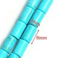 thumbnail image 3 of RSAMD 15"Multi-color Gemstone 5*8mm Tube Cylinder Loose Beads for Jewelry Making DIY -Blue Spot-1 String (Random), 3 of 5