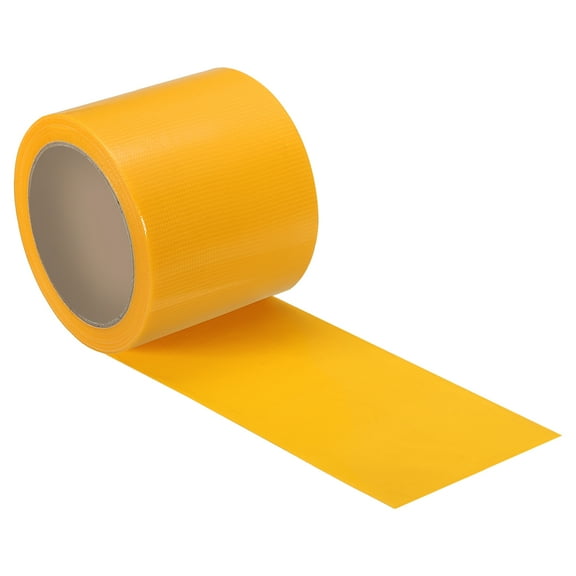 Uxcell Gaffers Tape 3 in x 22 Yards, Waterproof Gaffer Floor Tape No Residue Non-Reflective Easy Tear, Yellow