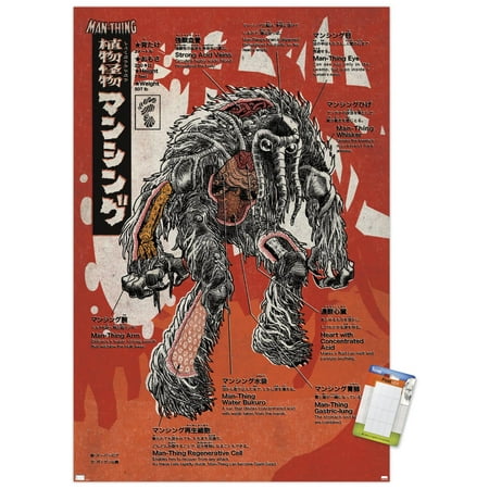 

Marvel Comics: Man-Thing: Marvel Monsters #1 Wall Poster 14.725 x 22.375