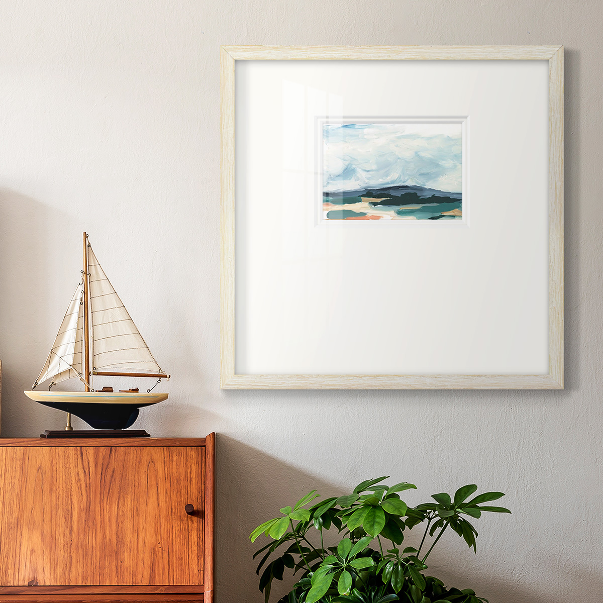 Pastel Vista IPremium Framed Print